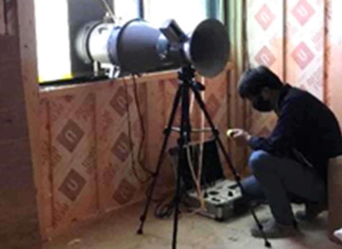 全棟気密測定C値 ～0.50㎠/㎡