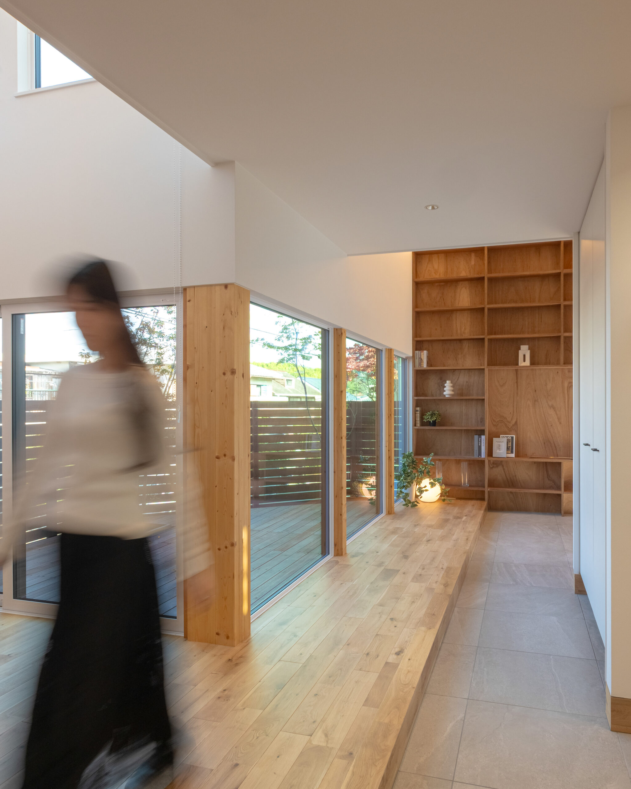 琵琶台モデルの玄関まわり