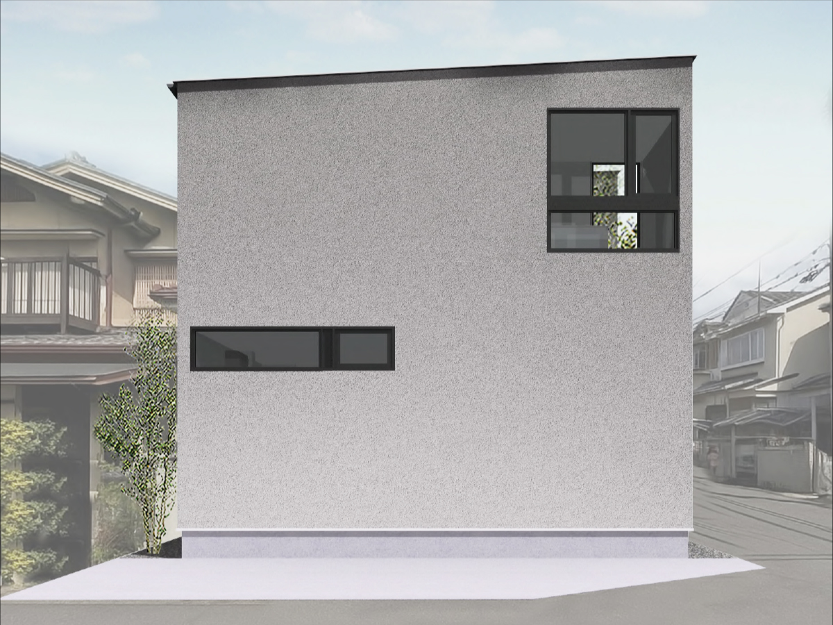 M様邸正面文字なし